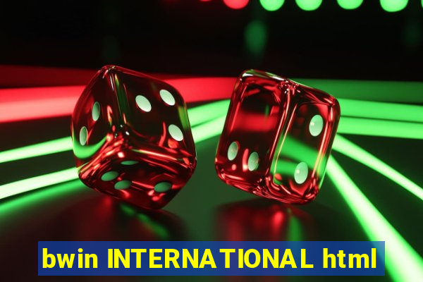 bwin INTERNATIONAL html