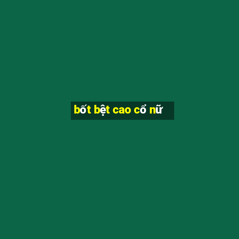 bốt bệt cao cổ nữ