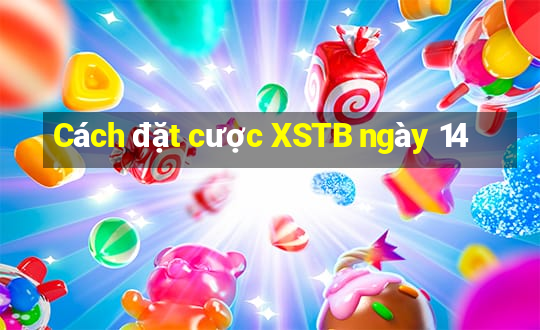 Cách đặt cược XSTB ngày 14