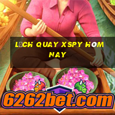 Lịch quay XSPY hôm nay