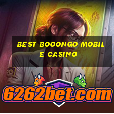 best booongo mobile casino