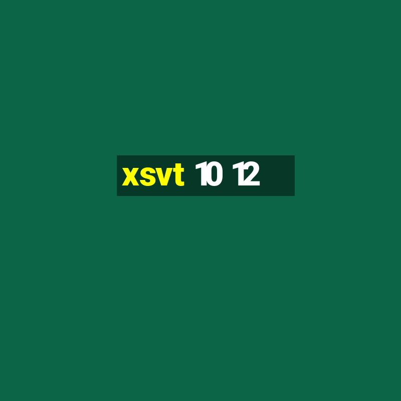 xsvt 10 12