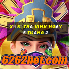 xổ số trà vinh ngày 5 tháng 2