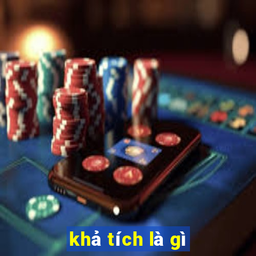 khả tích là gì