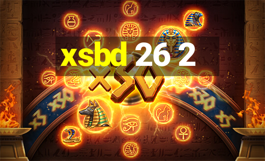 xsbd 26 2