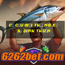 cơ cấu giải thưởng xổ số bình thuận