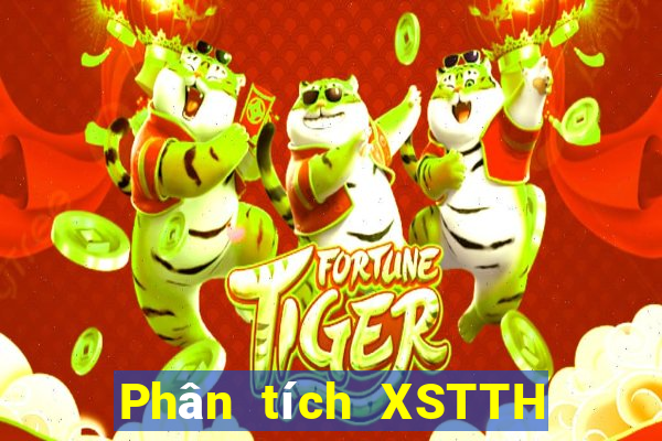 Phân tích XSTTH Chủ Nhật