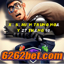 xổ số miền trung ngày 27 tháng 10