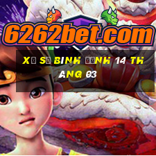 xổ số bình định 14 tháng 03