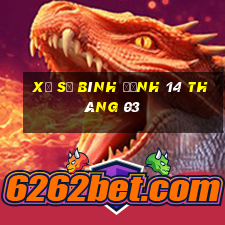 xổ số bình định 14 tháng 03