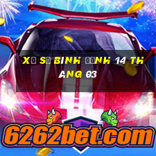 xổ số bình định 14 tháng 03