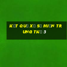 kết quả xổ số miền trung thứ 3