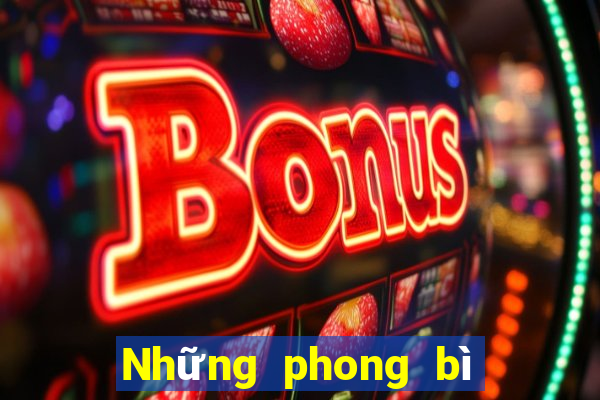 Những phong bì màu đỏ