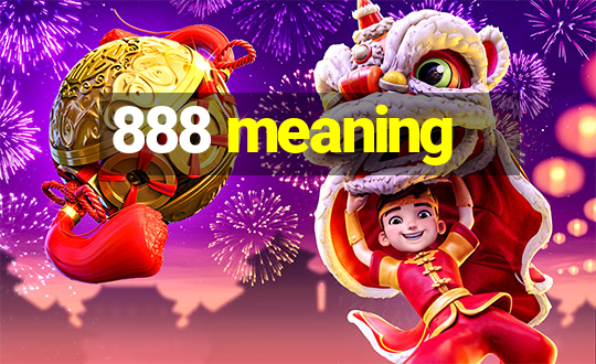 888 meaning