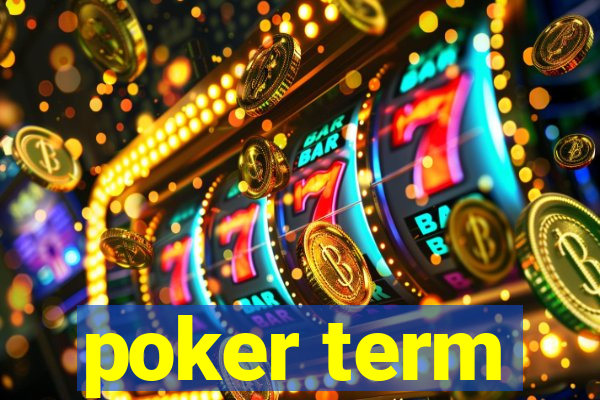 poker term