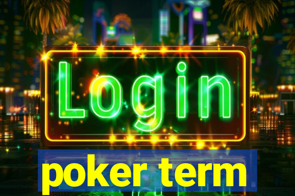 poker term