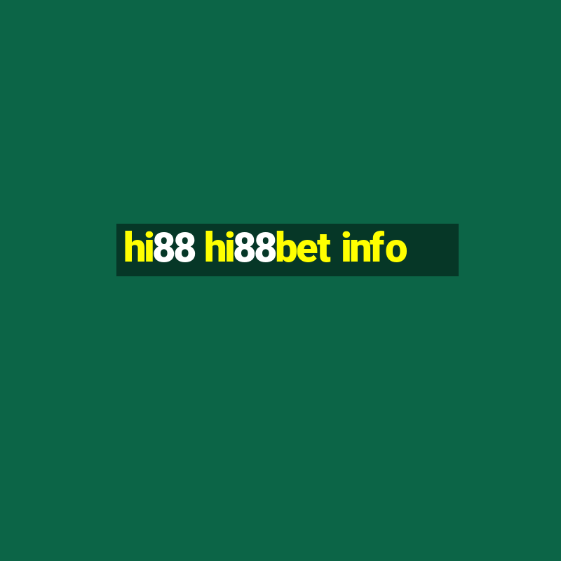 hi88 hi88bet info