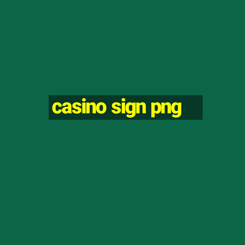 casino sign png