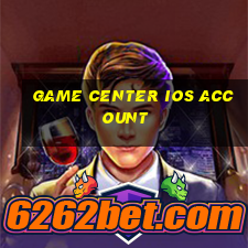 game center ios account