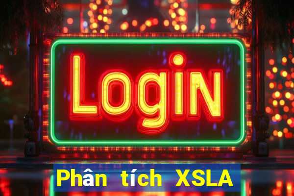 Phân tích XSLA Thứ 3