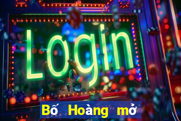 Bố Hoàng mở tài khoản