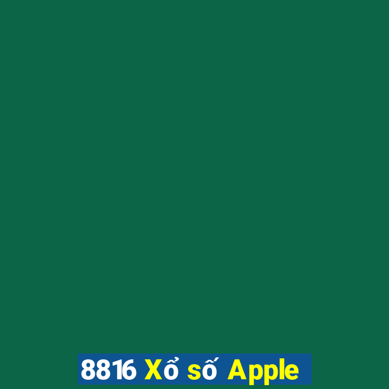 8816 Xổ số Apple