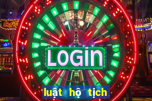 luật hộ tịch năm 2014