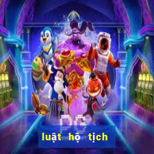 luật hộ tịch năm 2014