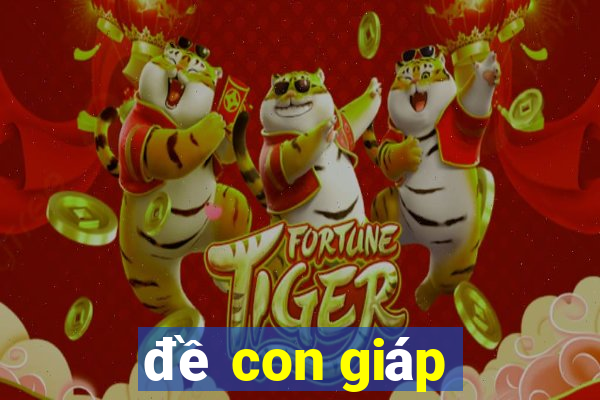 đề con giáp