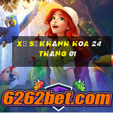 xổ số khánh hòa 24 tháng 01