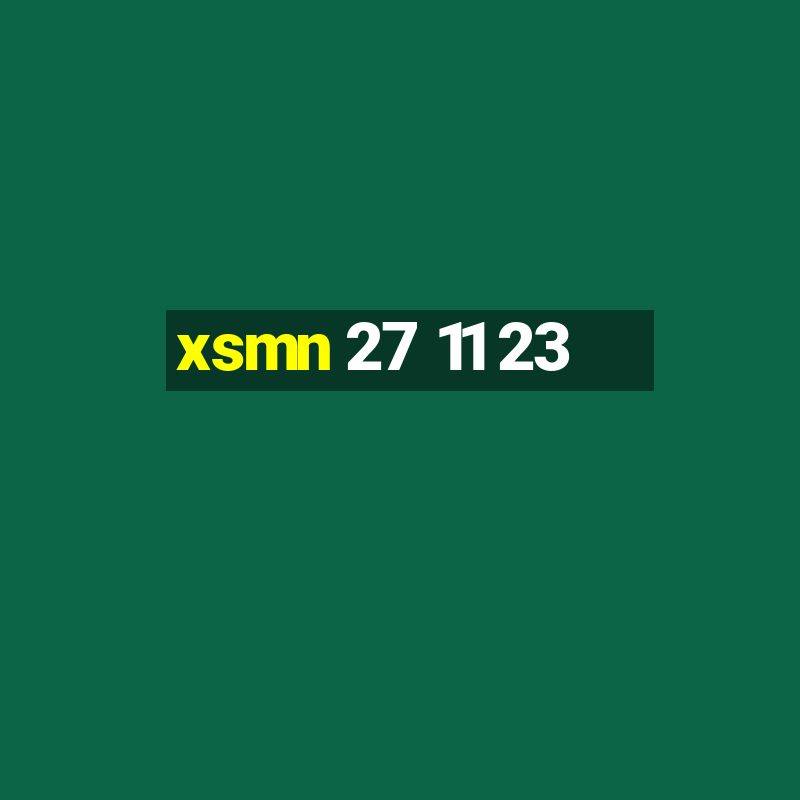 xsmn 27 11 23