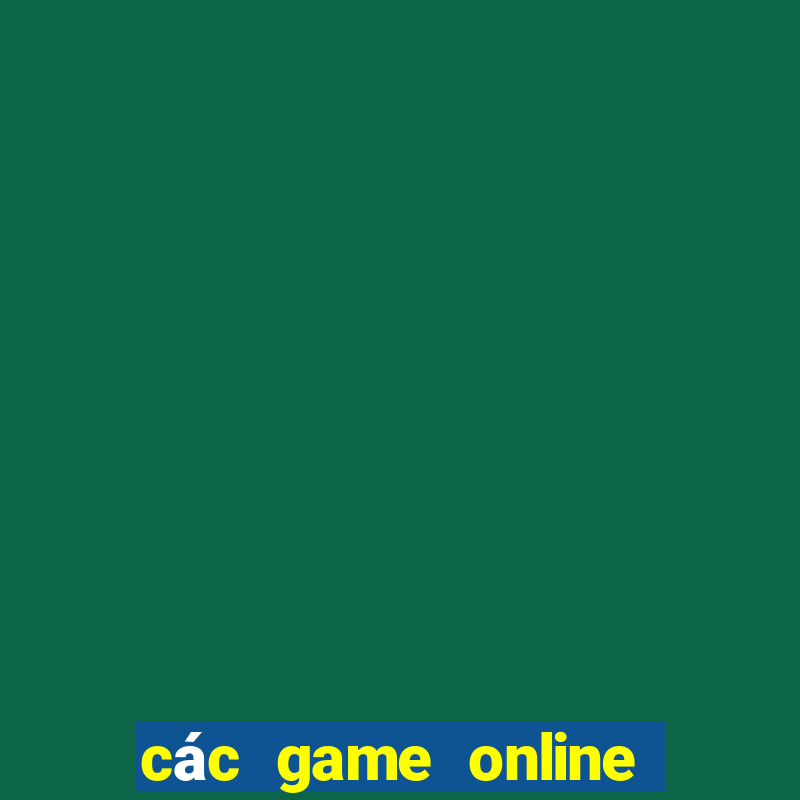 các game online hay 2016