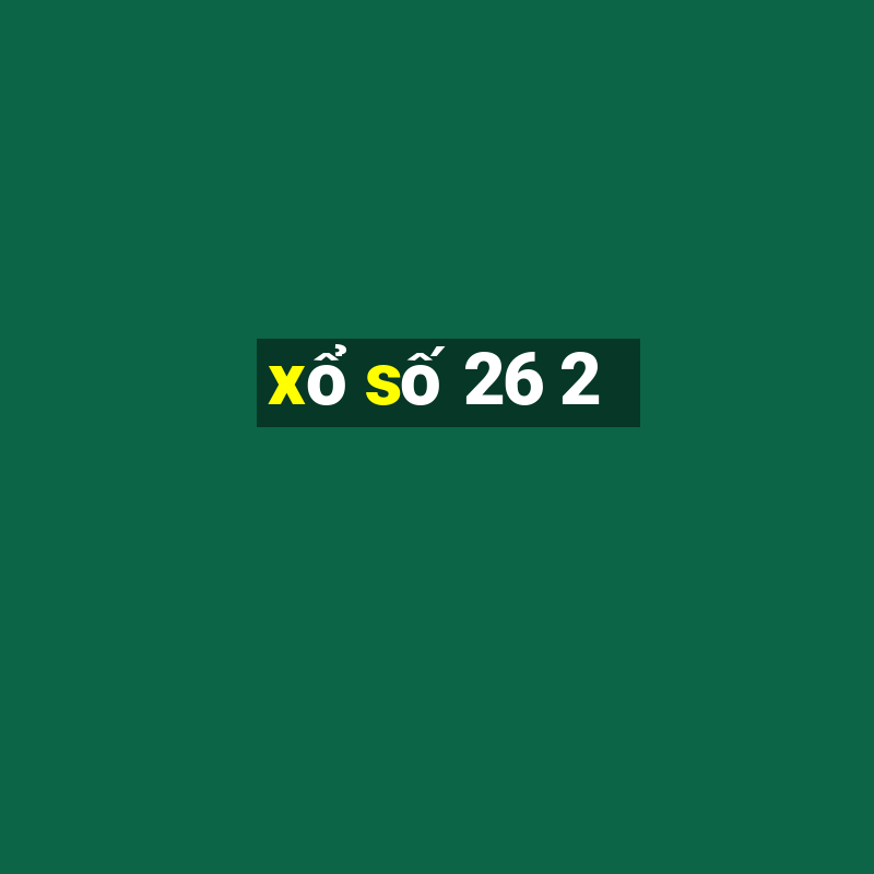 xo so 26 2