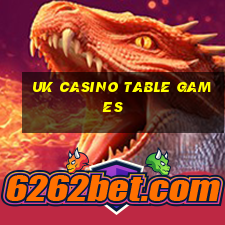 uk casino table games