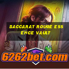 baccarat rouge essence vault