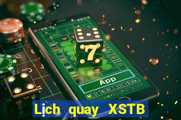 Lịch quay XSTB ngày 22