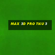 max 3d pro thu 3