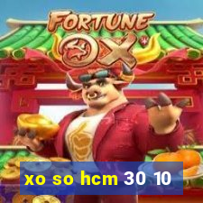 xo so hcm 30 10