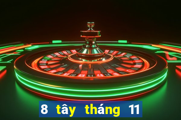 8 tây tháng 11 xổ số miền nam