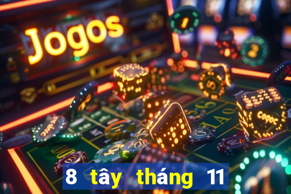 8 tây tháng 11 xổ số miền nam