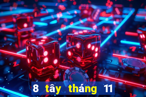 8 tây tháng 11 xổ số miền nam