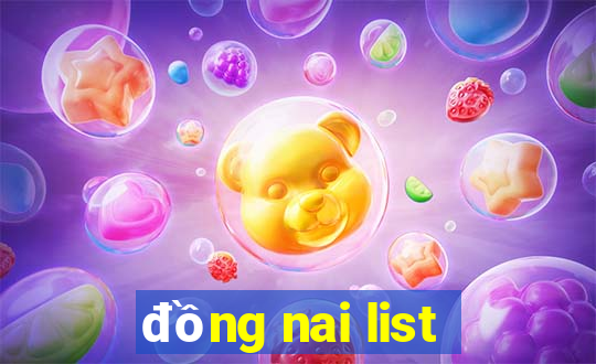 đồng nai list