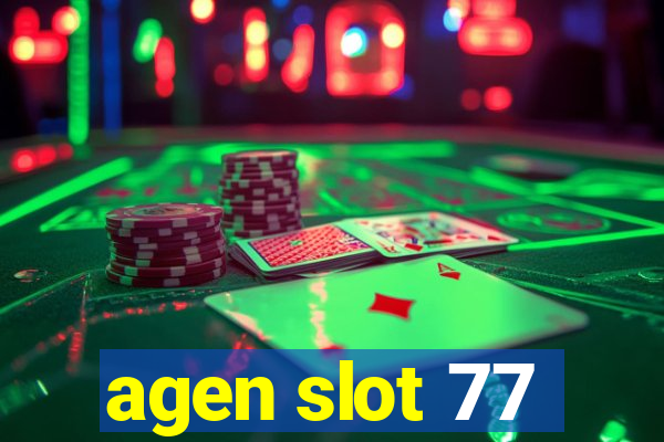 agen slot 77