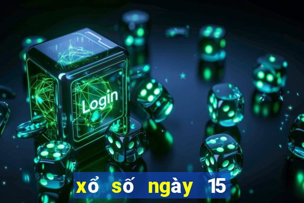 xổ số ngày 15 tháng 04 năm 2024