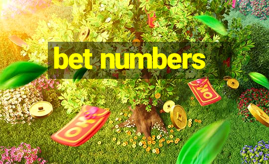 bet numbers