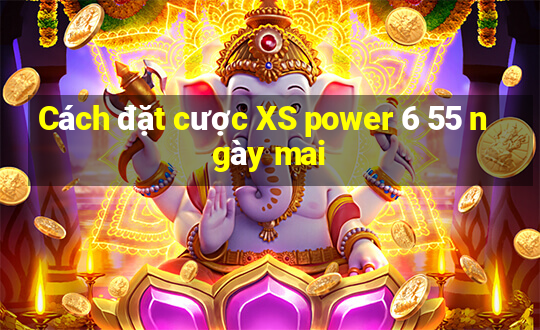 Cách đặt cược XS power 6 55 ngày mai