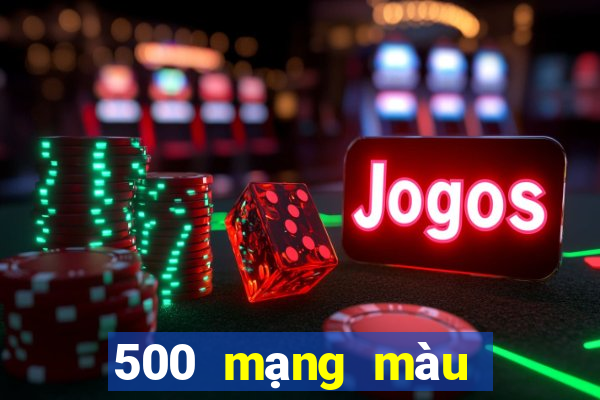 500 mạng màu wed thường xuyên