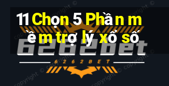 11 Chọn 5 Phần mềm trợ lý xổ số