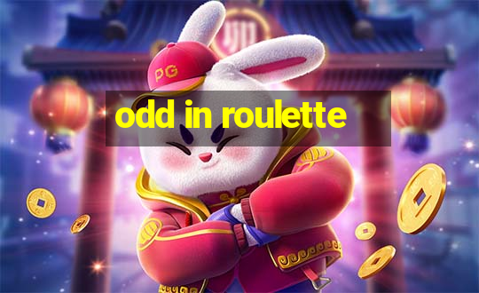 odd in roulette