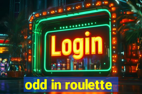 odd in roulette